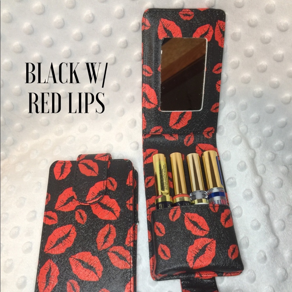 LIPSENSE CASE HOLDER WITH MIRROR